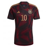 Pánský Fotbalový dres Německo Serge Gnabry #10 MS 2022 Venkovní Krátký Rukáv